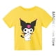 thumbnail image 1 of Camiseta Kawaii Kuromi para niñas y niños, ropa de algodón de dibujos animados de Anime, conjuntos de camisetas de Hello Kitty, ropa informal, 1 of 4
