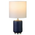 thumbnail image 3 of Evelyn&Zoe 15" Modern/Contemporary Mini Lamp with White Drum Linen Shade, 3 of 4