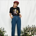 thumbnail image 4 of Disney primavera y verano nueva moda villano mala chica algodón camiseta gráfica top camisetas Harajuku T-shirt góticopangjing, 4 of 4