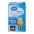 thumbnail image 2 of Foco Incandescente Great Value para refrigerador y horno 40 W Transparente, 2 of 4