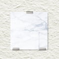 thumbnail image 2 of Colgador de azulejos de acero inoxidable, 6 uds. Ganchos montados en la pared para exhibición de azulejos de cerámica, ganchos en forma de J planos resistentes, 2 of 5