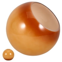 TABLZONE Yellow Decorative Glass Lamp Shade for Pendant Lights and Ceiling Fixtures