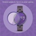 thumbnail image 5 of facefd 3D Curved Soft Edge Protective Film Full Coverage Screen Protector Compatible for Garmin Lily Smart Watch Purple, 5 of 5