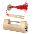 thumbnail image 4 of Antique , Gift Box Lock Exquisite Workmanship  For Cabinet Door For Drawer, 4 of 8