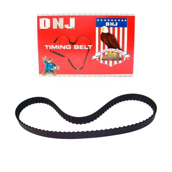 DNJ TB204 Timing Belt Fits Cars & Trucks 76-83 Honda Accord Civic 1.5L-1.8L L4 SOHC 8v 12v 16v