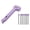 Purple, variant on 3-in-1 Camping Tent Stake Hammer & Peg Puller Tool Set with 8 Heavy Duty Stakes