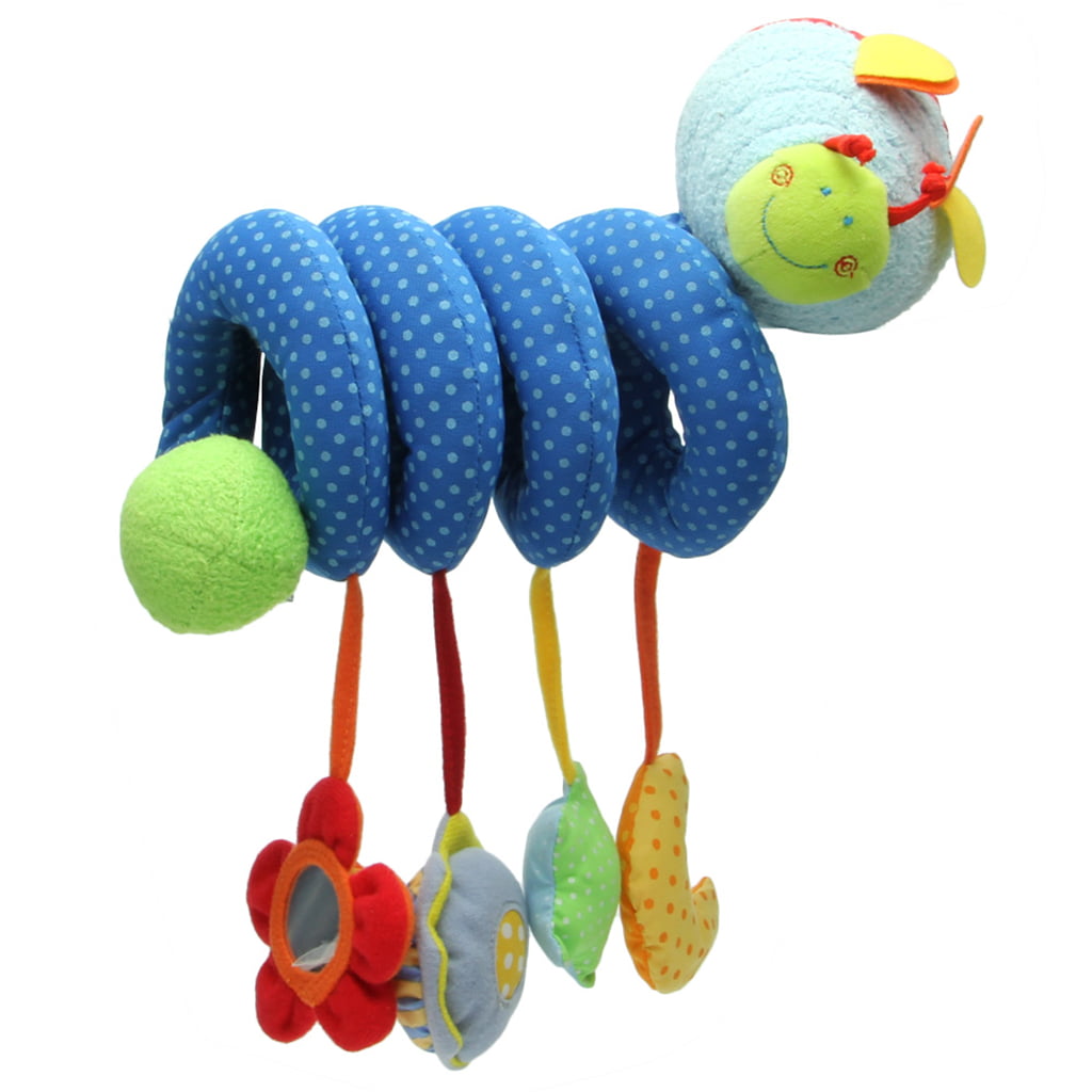 for baby Activity Spiral Stroller Car Seat Travel Lathe Hanging Toys Baby
