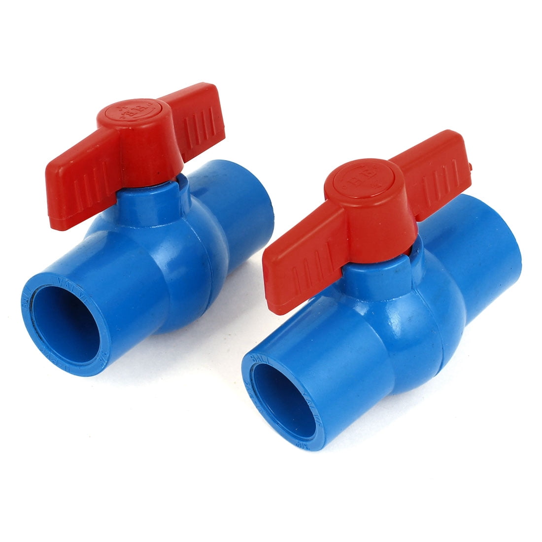 Unique Bargains 25mm Dia Plastic 2 Way Ball Valve Water Tap Connector