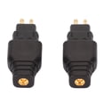 thumbnail image 2 of Adaptador De Conector De Cable MMCX, Macho A Hembra, Adaptador De Cable MMCX De Moldeo Por Inyección Portátil De Una Pieza, Alambre De Estaño Plateado Para HD565 Para HD545, 2 of 7