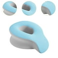 thumbnail image 6 of Bothyi Spa massage pillow face down cushion travel puddles relaxation massage headrest Blue Grey, 6 of 8