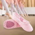 thumbnail image 4 of 2 pares de zapatos de baile de bailarina fitness con suela dividida para niñas que Soledad Zapato de ballet de niña, 4 of 10