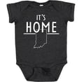 thumbnail image 3 of Inktastic It's Home- State of Indiana Outline Boys or Girls Baby Bodysuit, 3 of 5
