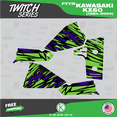 thumbnail image 2 of Kalair GFX Graphics Kit for Kawasaki KX60 (1984-2004) Twitch Series, 2 of 5
