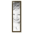 thumbnail image 2 of ArtToFrames 11" x 43" Black Panel With Gold Lip Picture Frame, 11x43 inch Multi Wood Poster Frame (WOM-5092),  Pack, 2 of 7