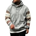 thumbnail image 2 of Western Hoodies for Men Long Sleeve Relaxed Fit Casual Hooded Sweatshirt with Pockets Vintage Cowboy Country Pullover Hoodie, 2 of 5