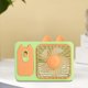 thumbnail image 4 of Cute Camera Fan Summer Cute Interesting Gift Handheld High Wind Power Usb Rechargeable Fan Stand Desktop Small Fan, 4 of 6
