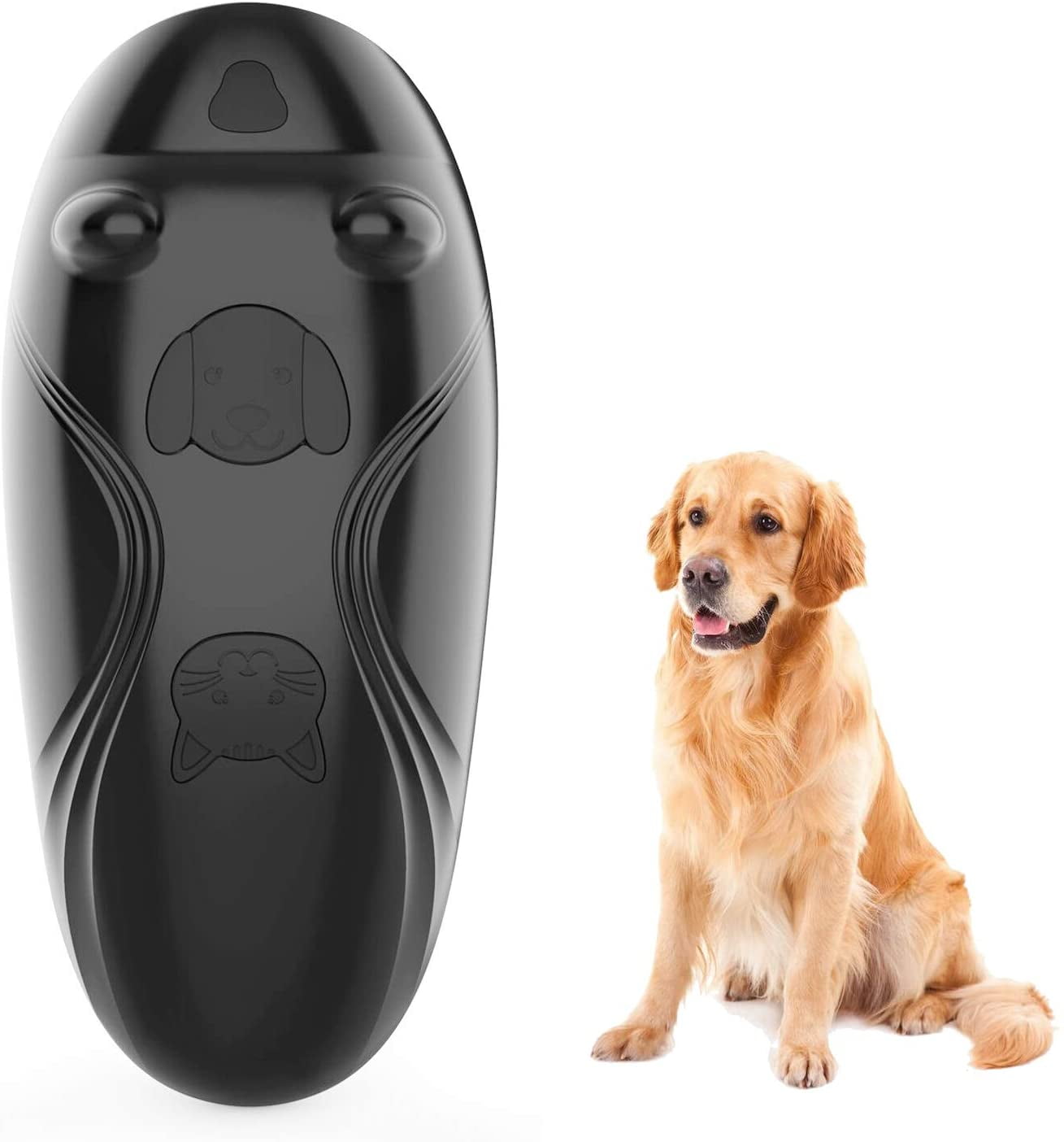 Ultrasonic Bark Deterrents Dog Sound Training Control Device Sonic Anti Barking Device Indoor Outdoor Electronic Pet Whistle Trainer Walmart Com