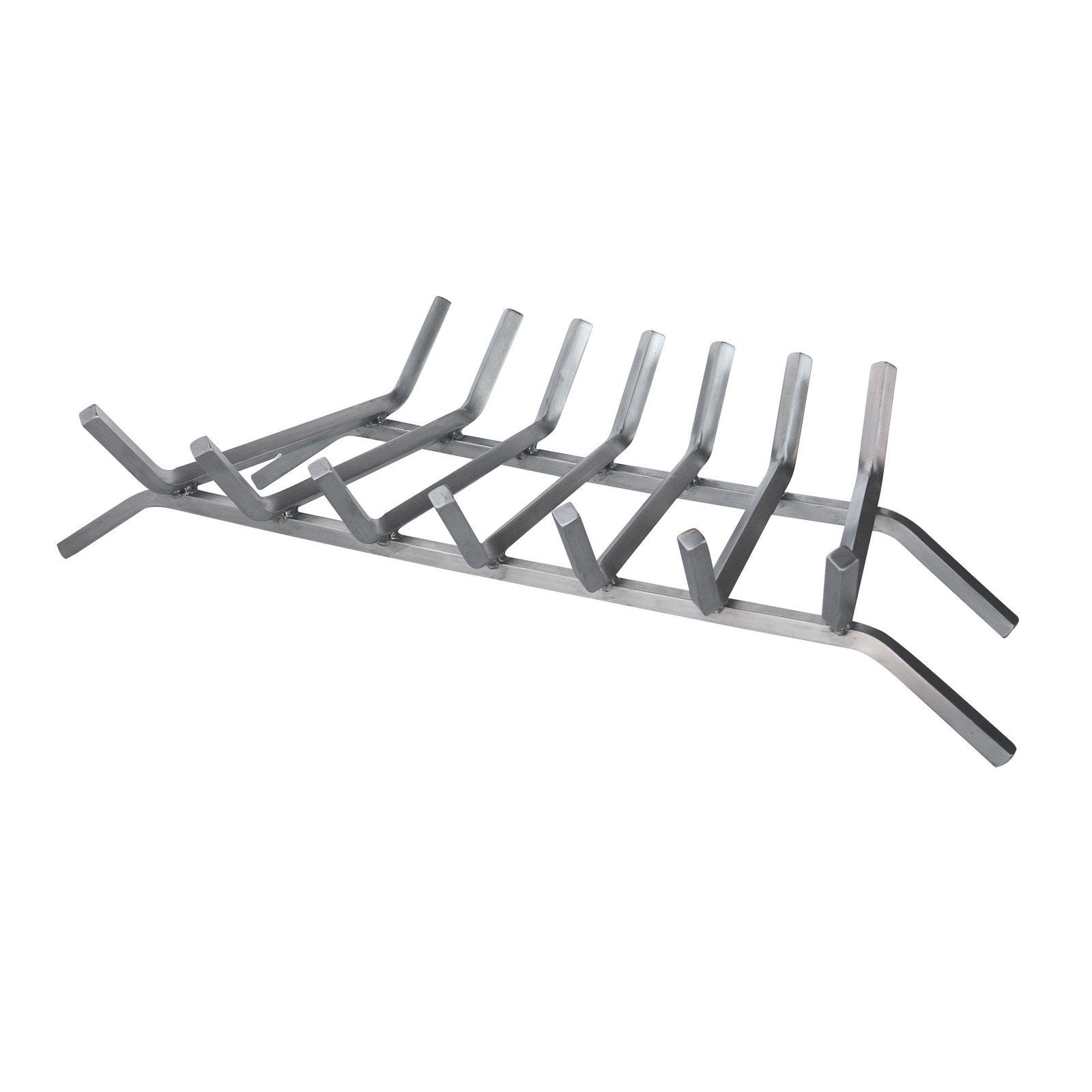 UniFlame 6Bar Stainless Steel Fireplace Bar Grate 27 inches