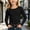 Black Ribbed Long Sleeve Shirts, variant on JOANKDMI Ribbed Long Sleeve Shirts for Girl 12 Casual Slim Fit Basic Tees Crewneck Stretchy Pullover Tops Fall Winter Under-layer Soft Comfortable Base Layer
