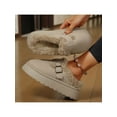 thumbnail image 3 of Comfy Cozy Women’s Snow Boots - Thermal Lined Slip-On Design Perfect for Outdoor Warmth & Comfort, 3 of 9