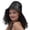 Black, variant on Yuanlong Unisex Gold Print Bucket Hat With Wide Brim Summer Sun Hat Solid Color Hip Hop Streetwear Headwear