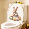 thumbnail image 5 of Yyuenw Easter Decorations, Easter Stickers Lovely Patterns Toilet Sticker Suit For Toilet And Doors And Windows And Walls Easter Atmospheres Decoration, 5 of 7