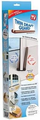 Twin Draft Guard - Energy Saving Under Door Draft Stopper