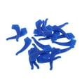 thumbnail image 2 of 10 Pares de Ganchos de Agarre de Oreja de Silicona Deportiva para Gafas, Gafas de terre, Antideslizantes, 8 Colores - Azul Salvador Dali Sostenedor del gancho del agarre del oído, 2 of 7