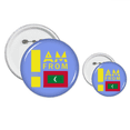 thumbnail image 1 of Je Viens des Maldives Kit de Conception de Badges et Boutons Ensembles d'Artisanat, 1 of 3