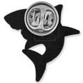 thumbnail image 3 of PinMart's Shark Ocean Animal Enamel Lapel Pin, 3 of 3