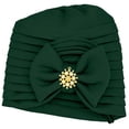 thumbnail image 3 of HuangHuanChen Beanie Turbans for Women Stretchy Soft Turban Head Wraps for Women Sleep Hats Soft Cancer Headwear Elastic Chemo Hats for Women with Hair Loss Solid Color Ethnic Hat Baotou Hat, 3 of 5
