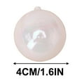 thumbnail image 3 of Christmas Ornaments Balls, 10Pcs 1.57" Iridescent Ball Ornaments, Clear Bubble Ball for Tree Hanging Decoration, Mini Xmas Balls for Christmas Valentine, 3 of 6