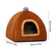 thumbnail image 3 of Herramientas y mejoras para el hogar Tienda de campaña cálida de invierno para mascotas, cama gruesa para perros pequeños, cómoda y cálida para gatos, 3 of 4