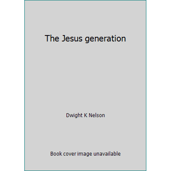 Pre-Owned The Jesus generation (Paperback) 1878046241 9781878046246