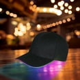 thumbnail image 5 of CxhicLuv LED Hat, Light Cap, 22×11×5.9 Inch Flash Baseball Cap, Party Accessory Supplies, Festive Glow & Shade, Performers, Rave Enthusiasts, Black, 5 of 6