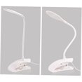 thumbnail image 3 of FUTUREORYY Table Lamp For Study With Clip Shape White Plastic For Students 1Set, 3 of 4