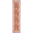 thumbnail image 4 of SAFAVIEH Chelsea Alaia Floral Wool Runner Rug, Red, 2'6" x 8', 4 of 11