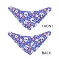 thumbnail image 3 of Sikiie flower Skull cartoon Dog Bandanas-Dog Scarf Bib Kerchief Breed for Dogs and Small for Pets Gift-Medium, 3 of 5