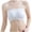 ZA-White-womens tube tops, variant on Wiyuqeen Women's Lace Bandeau Bra Strapless Bralette Seamless Crop Tube Top Solid Cross Criss Back Tie Tank Tops