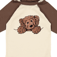 thumbnail image 4 of Inktastic Pocket Chocolate Doodle Boys or Girls Long Sleeve Baby Bodysuit, 4 of 5