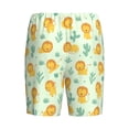 thumbnail image 5 of Gaeub Cute Baby Lion Printed Men's Short Pajama Pants, Lightweight Lounge & Sleep Bottoms Keep You Cool - XX-Large, 5 of 9