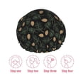 thumbnail image 5 of Kdxio Pine Cone Woodland Pattern Print Shower Cap for Women,Elastic and Reusable,Double Waterproof Layers Bathing Hat, 5 of 6