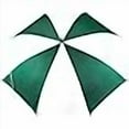 thumbnail image 3 of JP Lann Parasol de Golf à Baldaquin Simple 62 Pouces (Vert & Blanc), 3 of 4