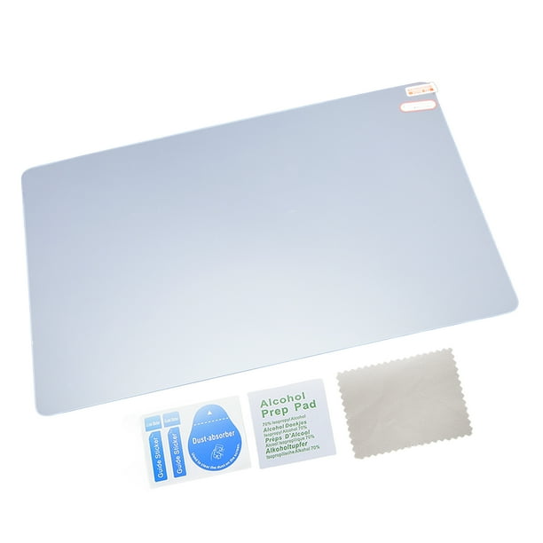 Protector de vidrio templado para pantalla de Control central, repuesto de respuesta sensible al tacto suave para Tesla Model 3 Y luz azul