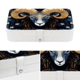 thumbnail image 4 of Constellation Portable PU Leather Jewelry Organizer with Necklace Holder, Jewelry Stand, and Earring Holder - Removable Compartment Included, 4 of 6