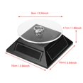 thumbnail image 3 of TOPINCN Jewelry Display Stand, Rotating Jewelry Display Stand,Solar Showcase 360 Degrees Turntable Rotating Watch Phone Jewelry Organizer Display Stand, 3 of 8
