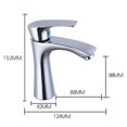 thumbnail image 2 of robinet Eau Froide Mitigeur Lavabo En Laiton Chrom Mousseur Dmontable Robinetterie Salle De Bains Cartouche Cramique Pour Lave Main Wc Ou, Sous-so, 2 of 5
