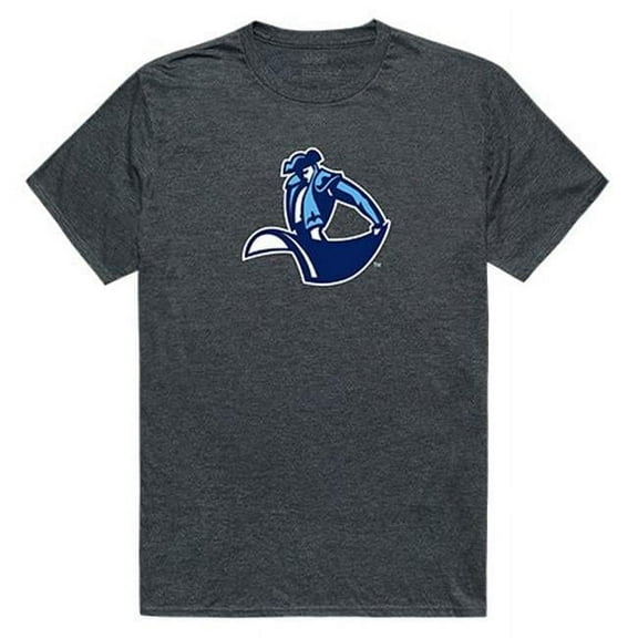 W Republic Apparel 519-197-E9C-02 University of San Diego Cinder Tee for Men, Heather Charcoal - Medium