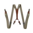 thumbnail image 1 of Elastic Suspenders, 4 Clips Khaki, 1 of 4