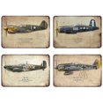 thumbnail image 1 of Kit Pintura Hierro Rectangular Placa Metal Vintage 30x20cm 4 Uds., 1 of 9
